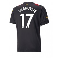 Fotbalové Dres Manchester City Kevin De Bruyne #17 Venkovní 2022-23 Krátký Rukáv